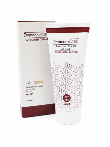 رم ضدآفتاب رنگی دمودکسلین SPF-50